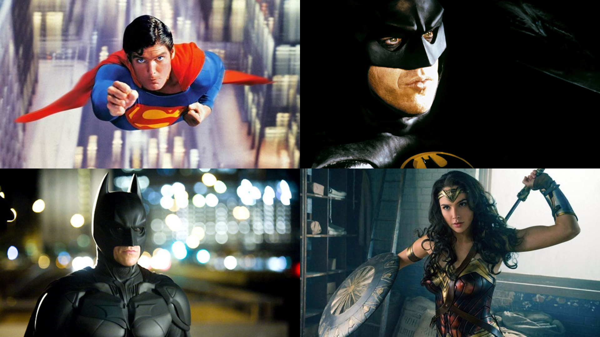 Batman, Superman y Wonder Woman películas