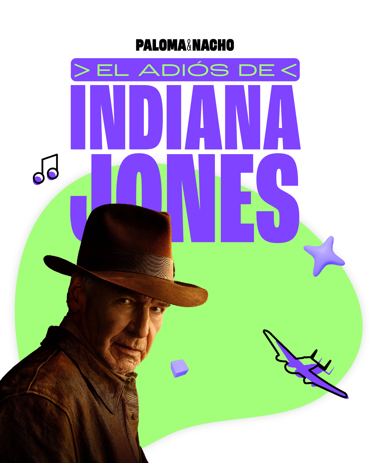 Indiana Jones Harrison Ford adiós
