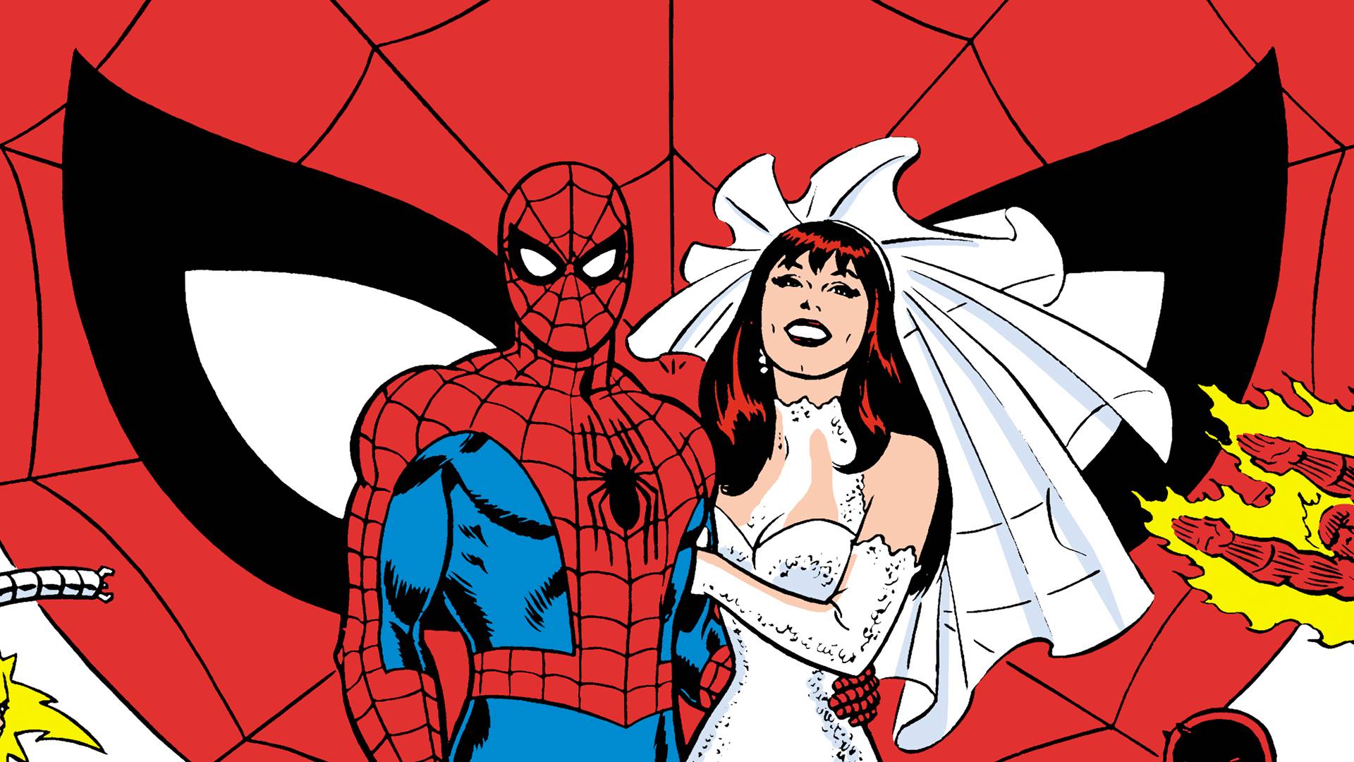 Marvel Comics boda Spider-Man Mary Jane Watson
