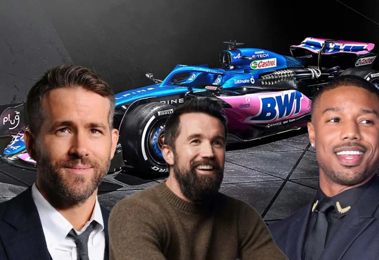¡A la pista de carreras! Ryan Reynolds y Michael B. Jordan invierten en escudería de Fórmula 1