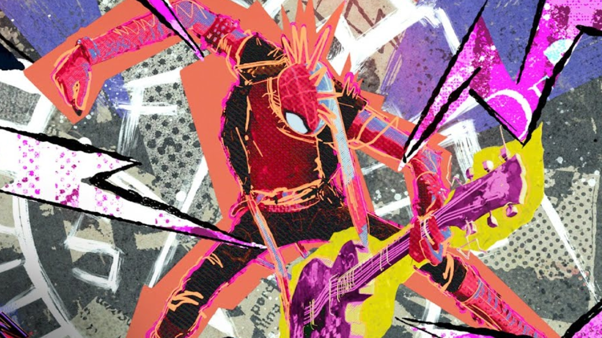 Spider-Punk personaje de la película del Spider-Verso