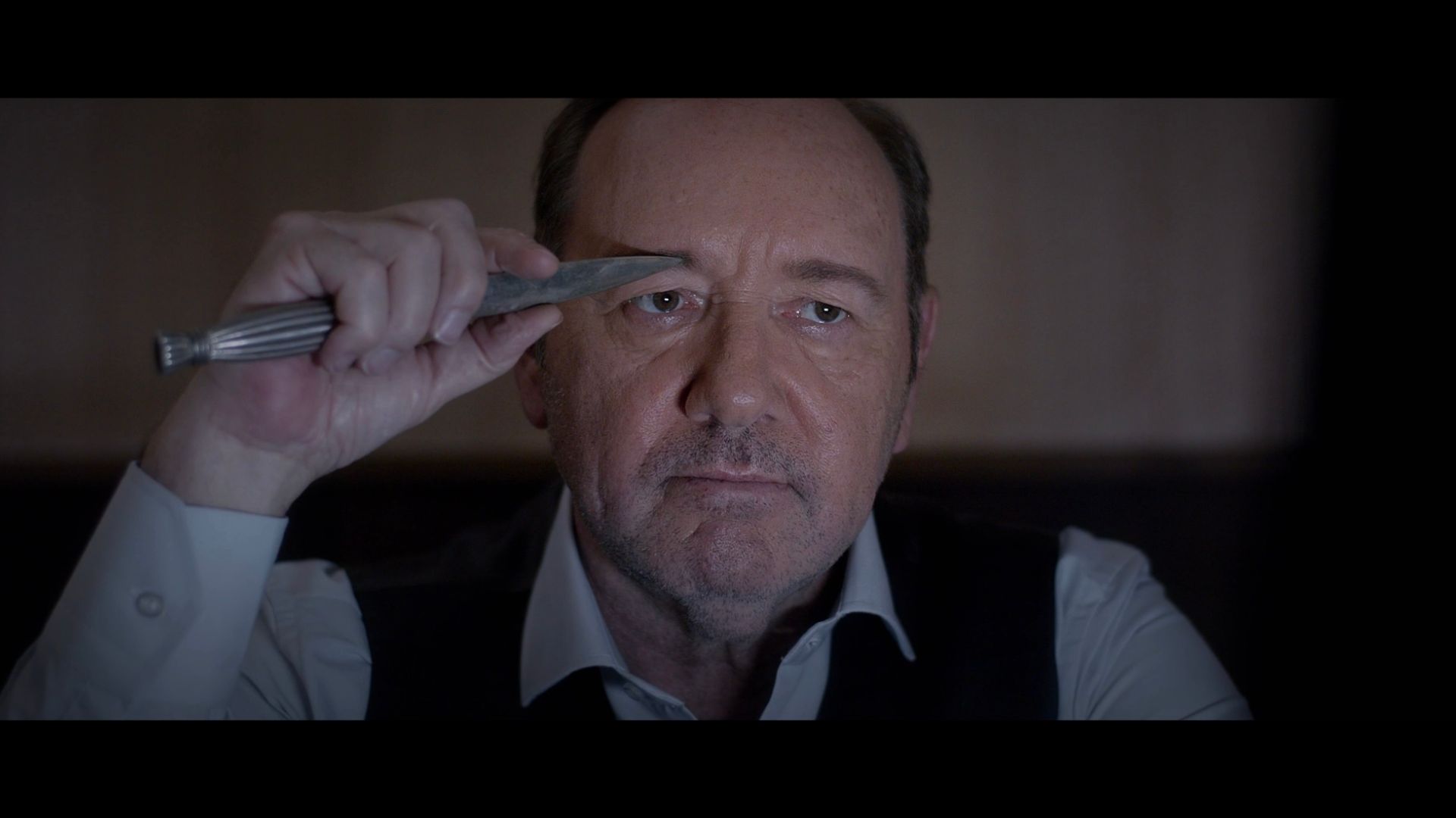 Kevin Spacey serio