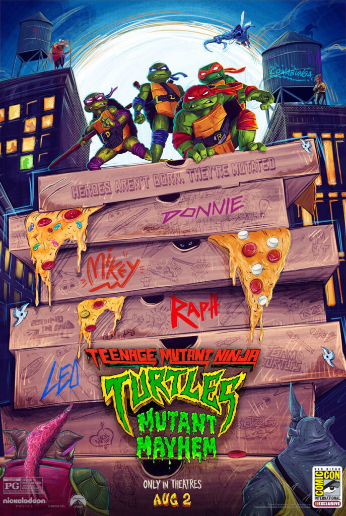 poster-tortugas-ninja-caos-mutante-comic-con-2023
