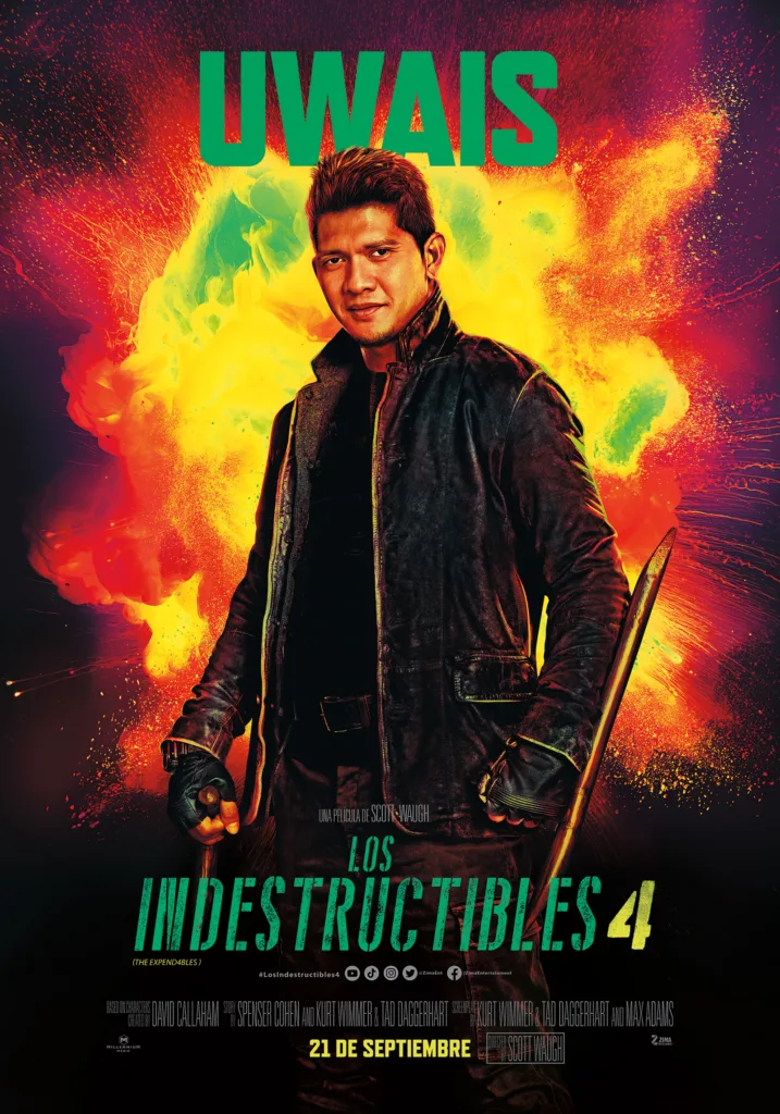 Poster oficial Cinemex «Los Indestructibles 4» UWAIS
