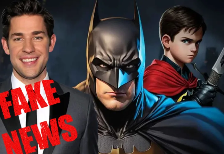 ¡Fake News! James Gunn desmiente que John Krasinski se vaya a poner la capa del Batman