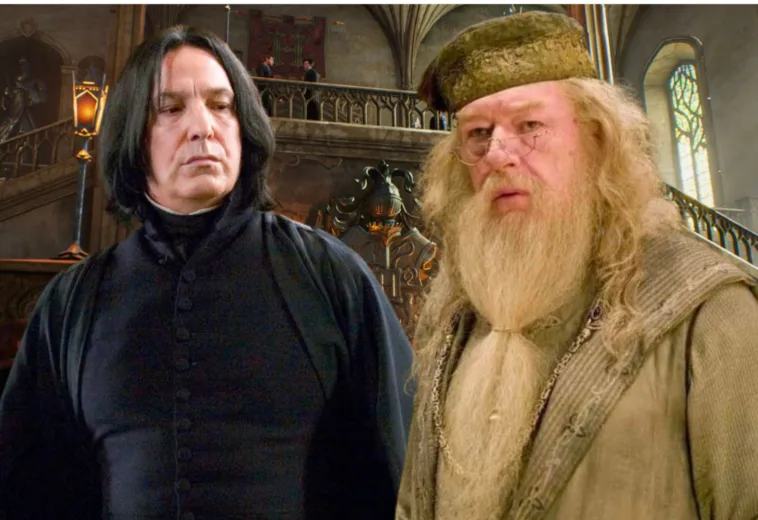 Recordemos las bromas que hacían Michael Gambon y Alan Rickman en el set de Harry Potter