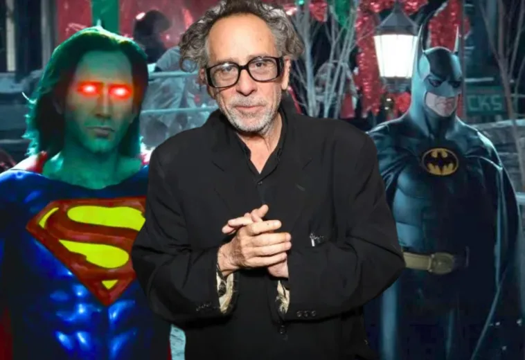 ¿Qué opina Tim Burton de que su Superman y su Batman estén en The Flash?