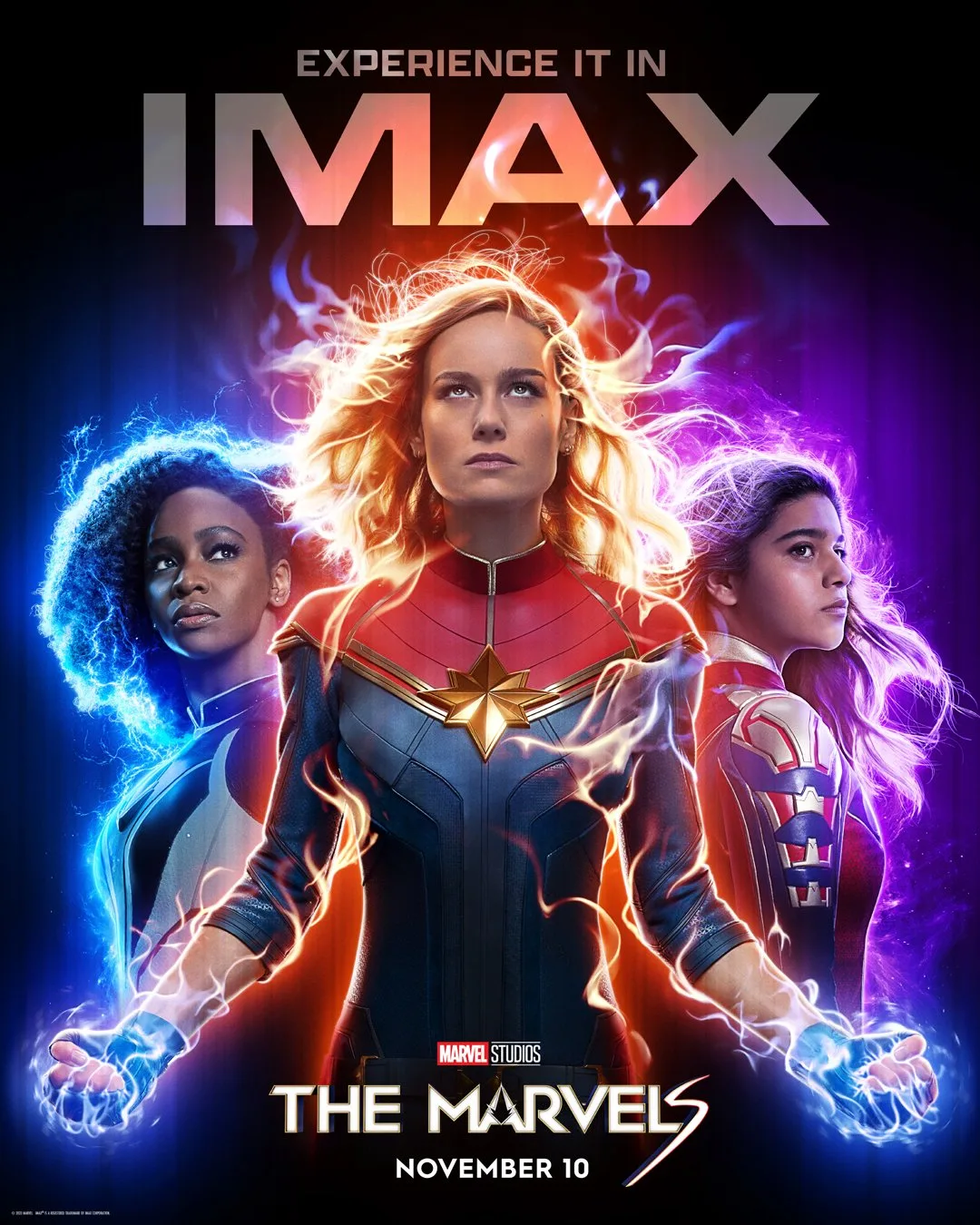 poster imax the marvels