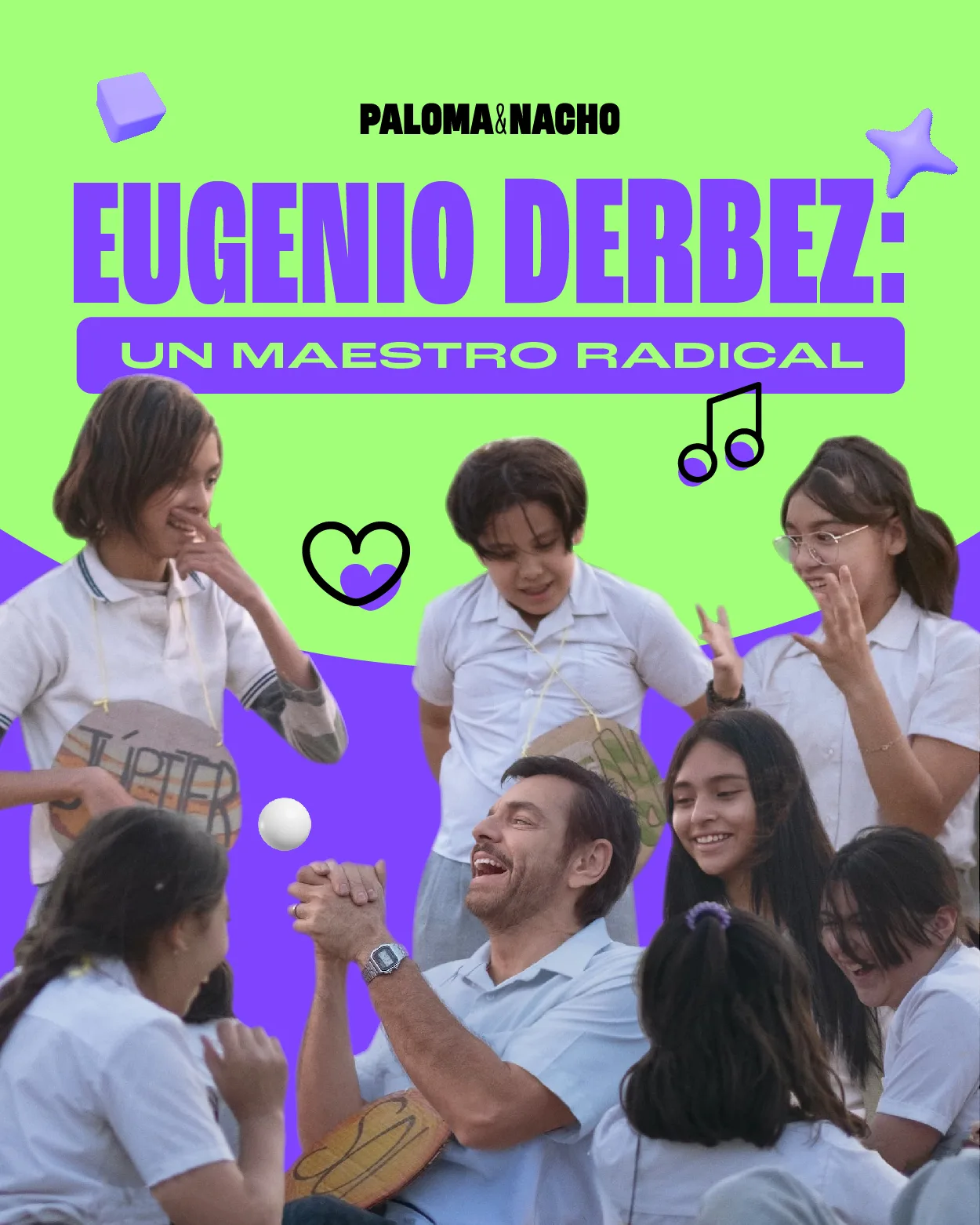 Eugenio Derbez un maestro radical