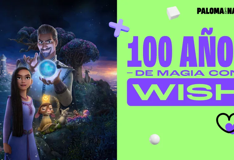 100 años de magia con Wish, de Disney