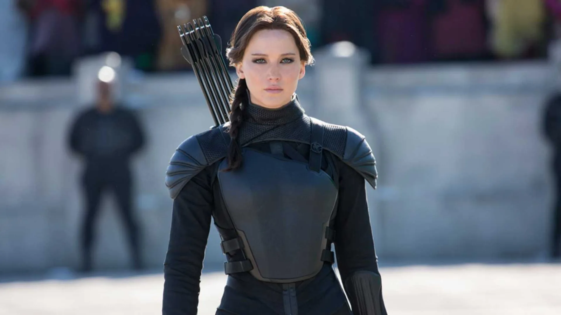 Katniss Everdeen traje negro Sinsajo 