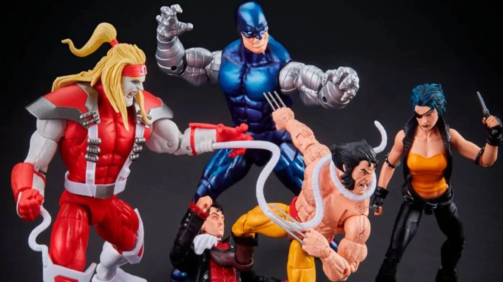 Wolverine y villanos figura
