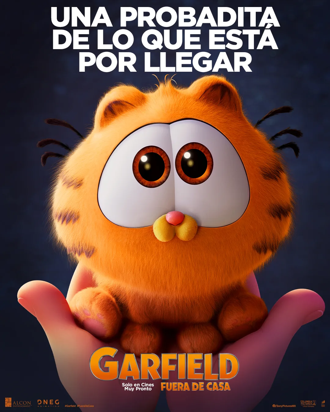Garfield película 2024 póster