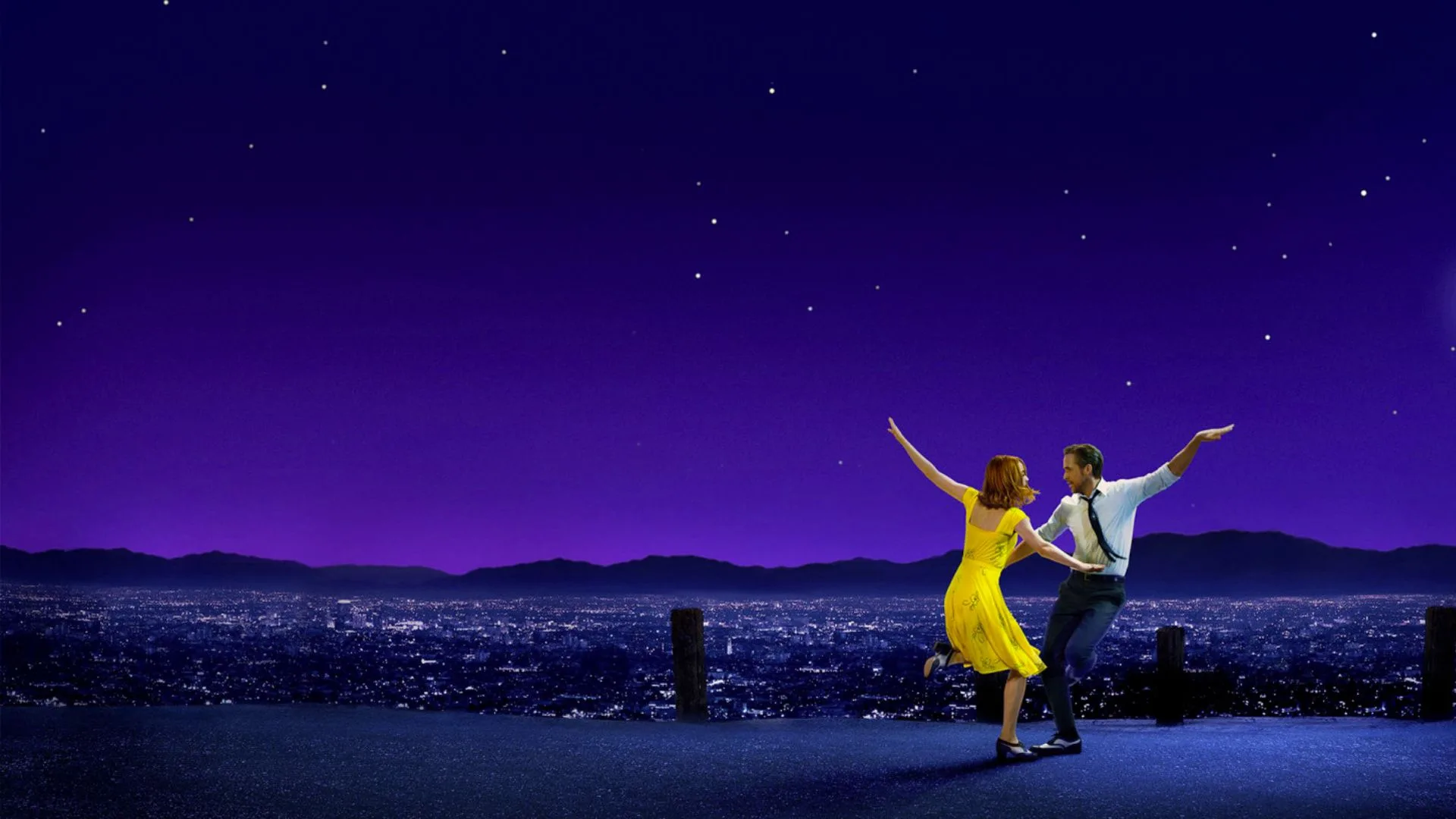 La escena musical más bella de La La Land: en el atardecer en Hollywood Hills