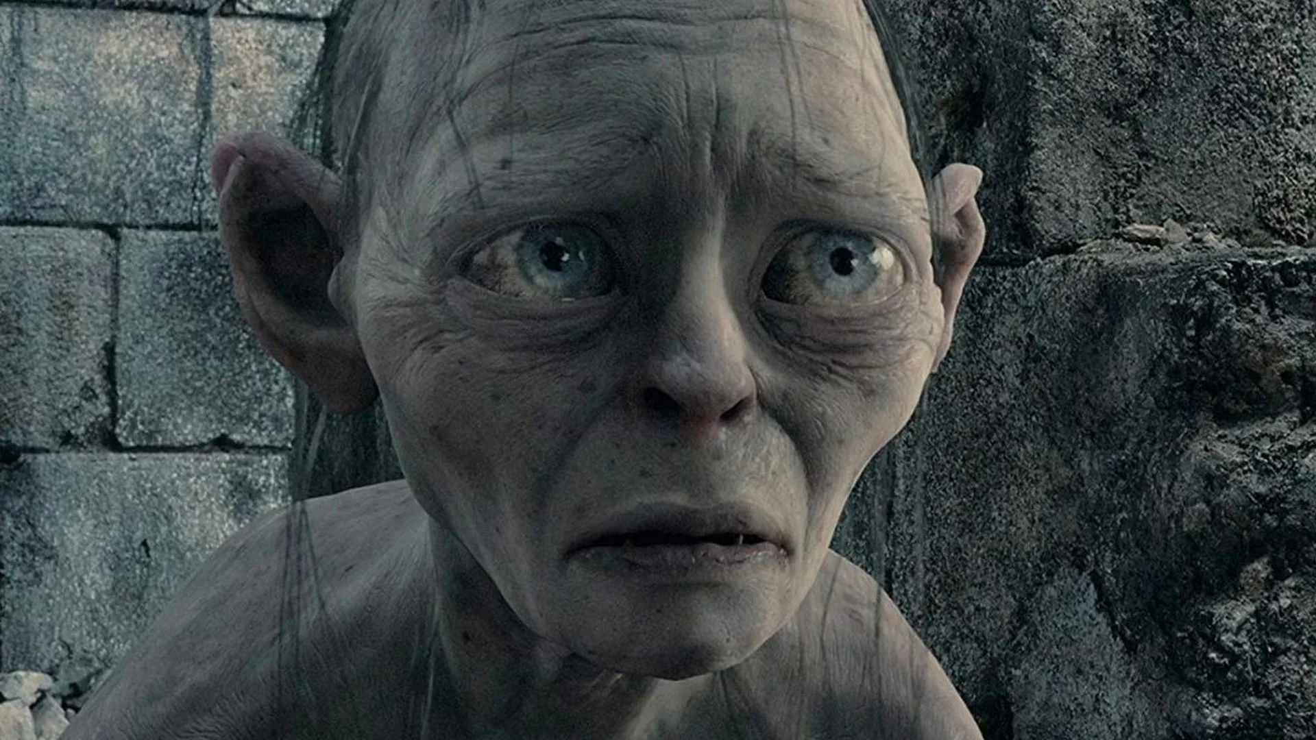 Gollum Smeagol andy serkis the lord of the rings the two towers