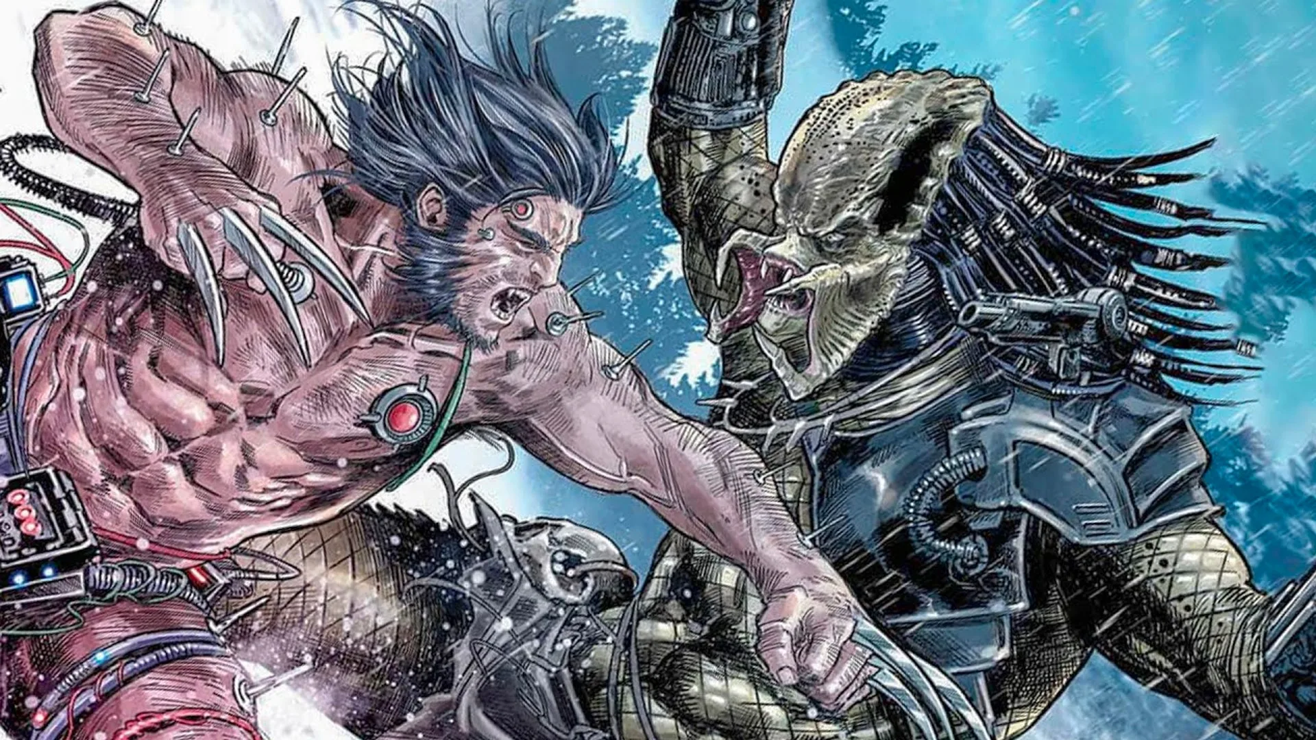 Wolverine predator cómic depredador