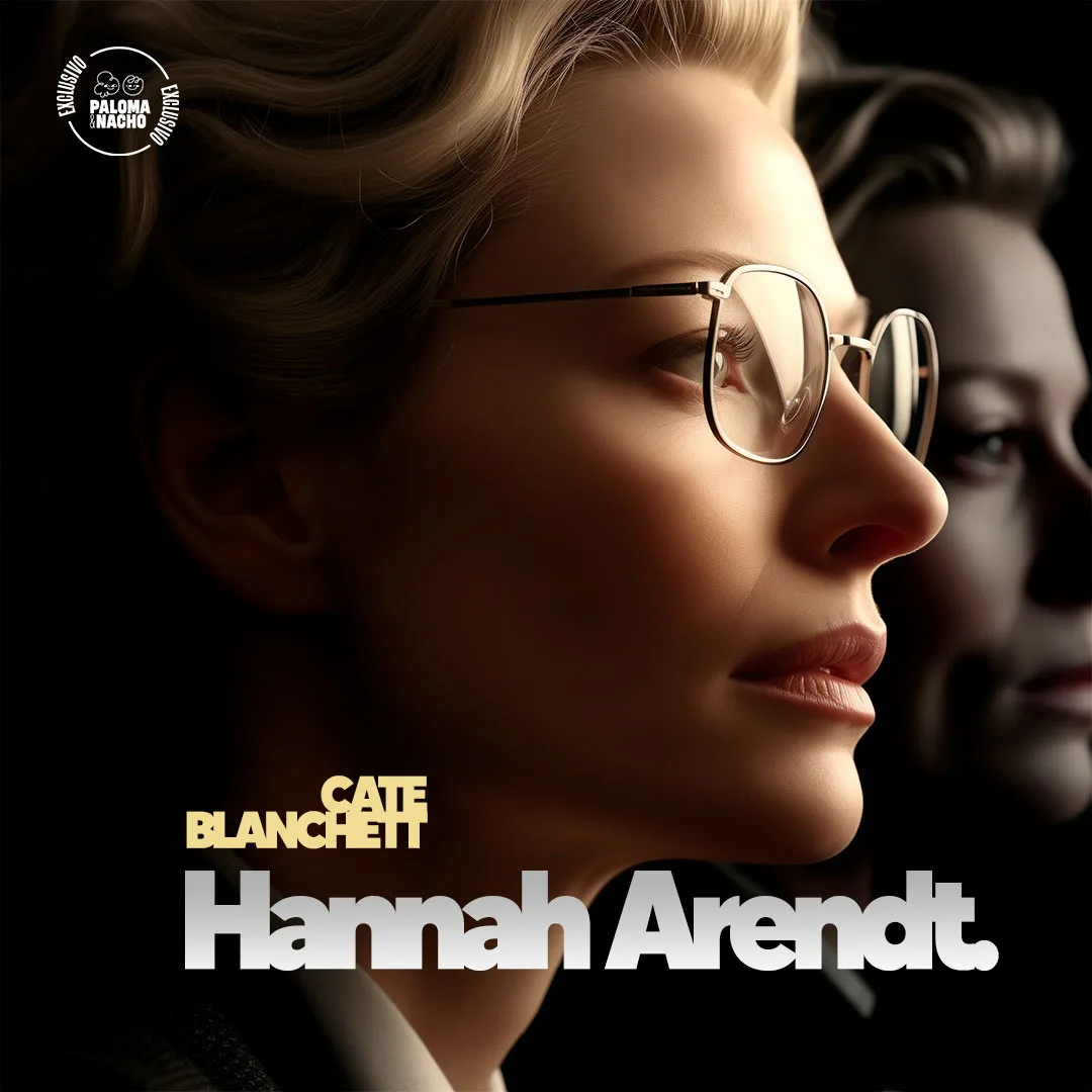 Cate Blanchett como Hannah Arendt