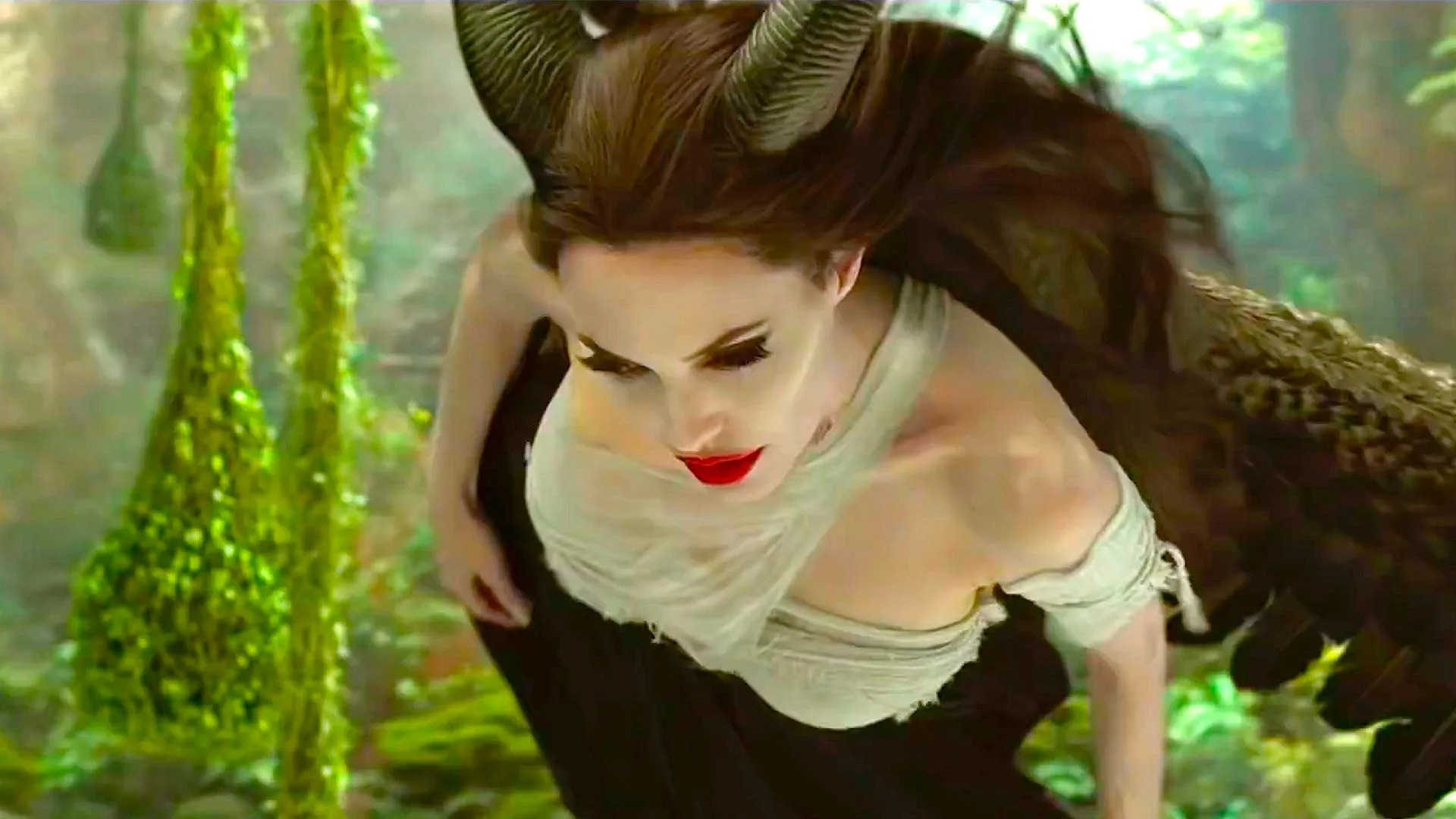 Maleficent 2 Angelina Jolie flying