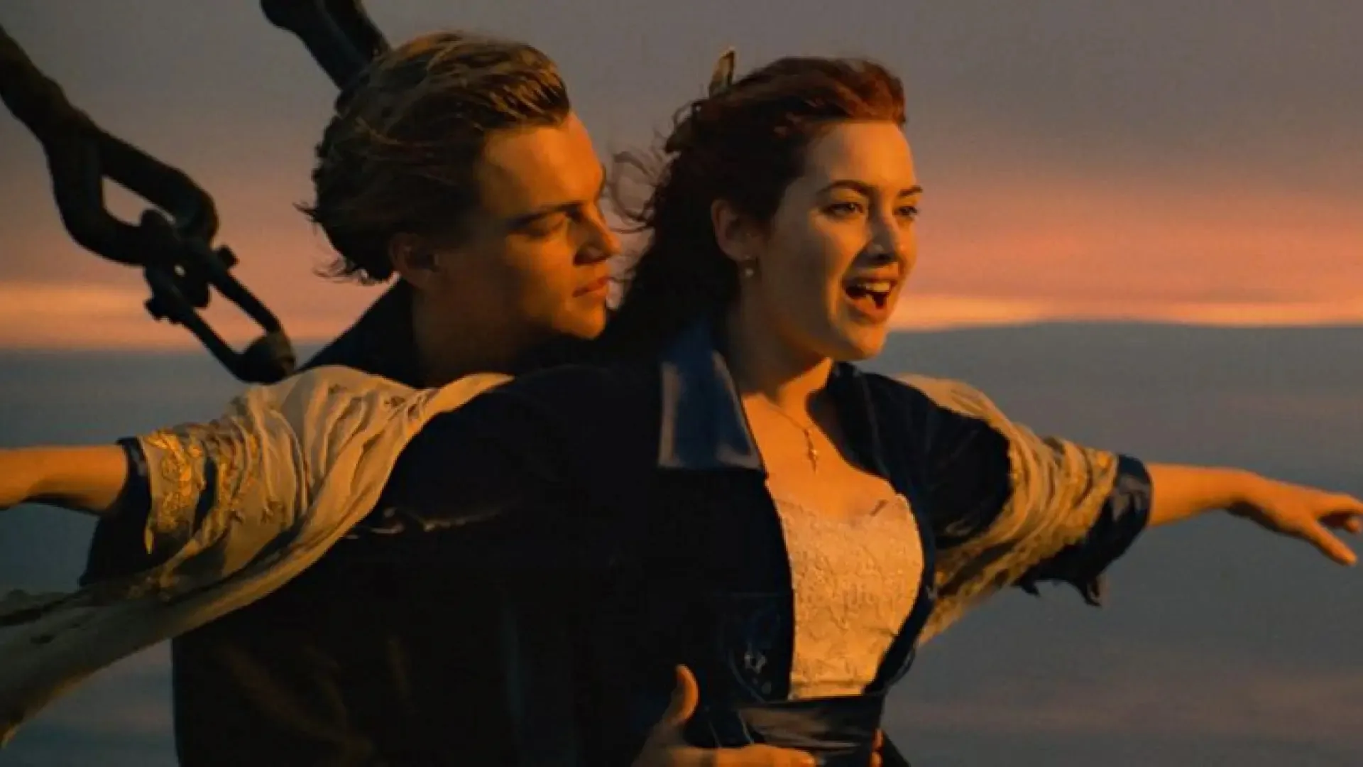 Titanic Rose y Jack escena