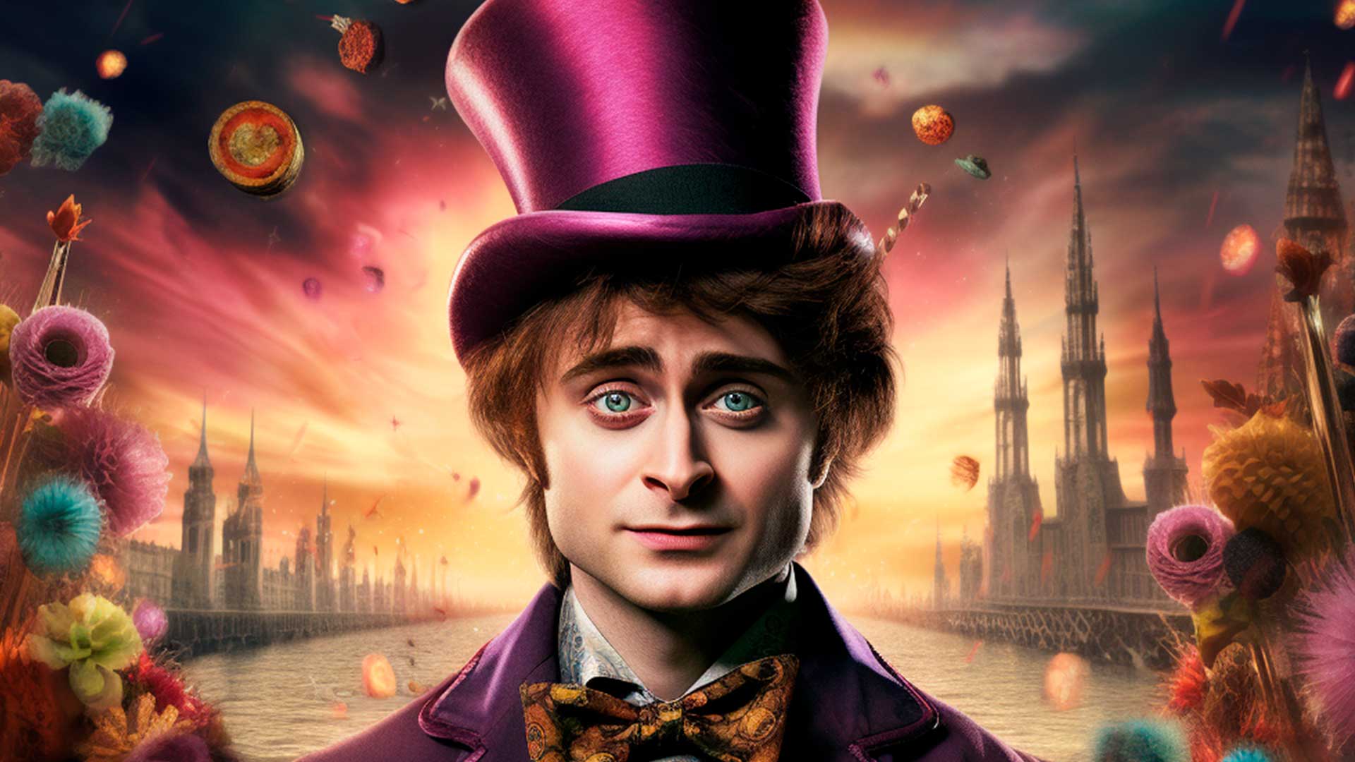 IA imagina a Daniel Radcliffe como Wonka
