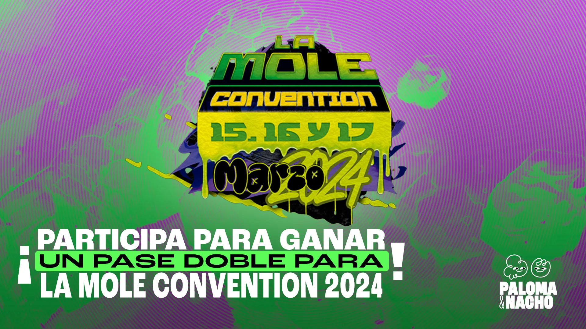 La Mole Convention 2024 cómo ganar boletos
