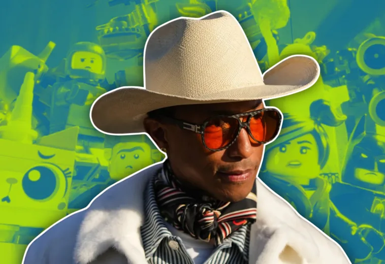 “Pieza por pieza”, Pharrell Williams se convertirá en un Lego para su película biográfica