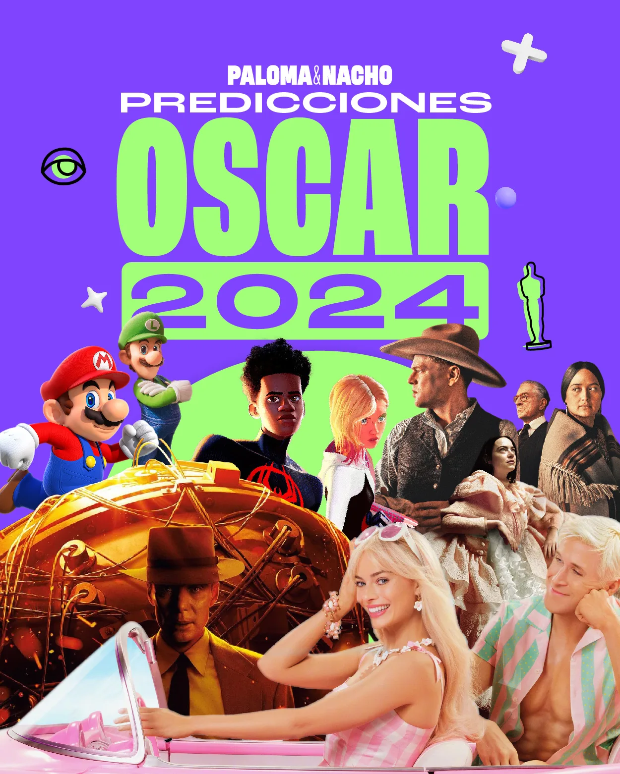 Predicciones Oscar 2024 Paloma & Nacho