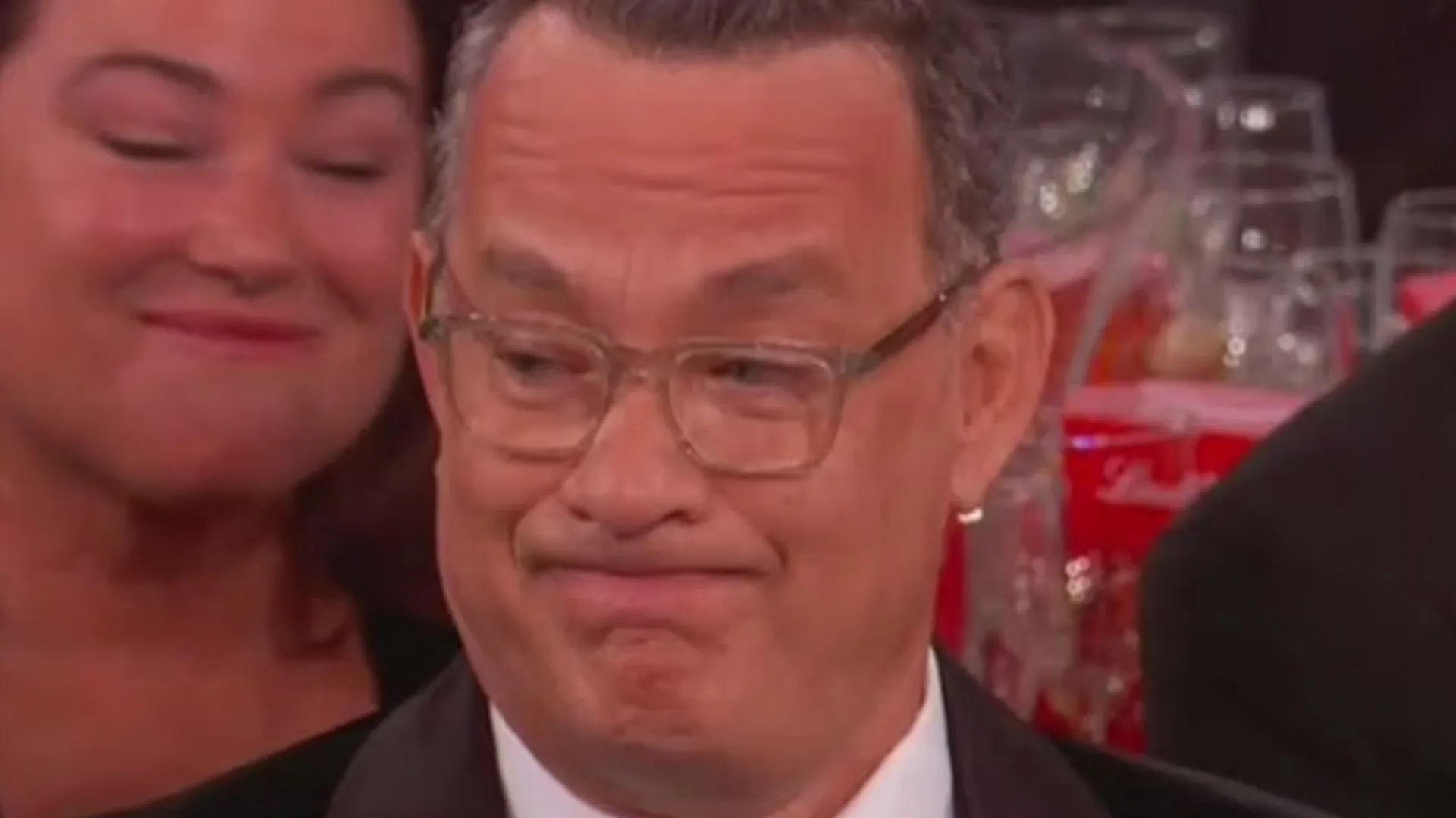 Tom Hanks reacción a Ricky Gervais broma Jeffrey Epstein