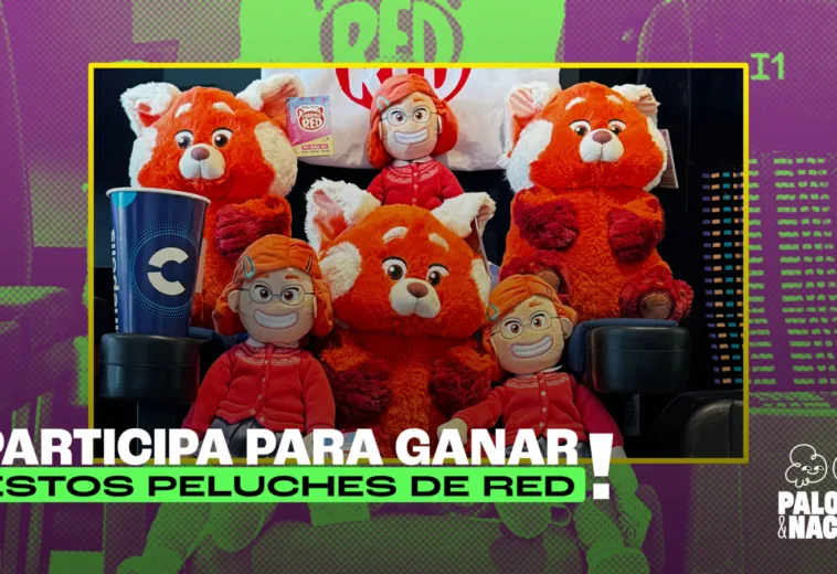Participa y GANA un kit de peluches de Red, de Disney Pixar
