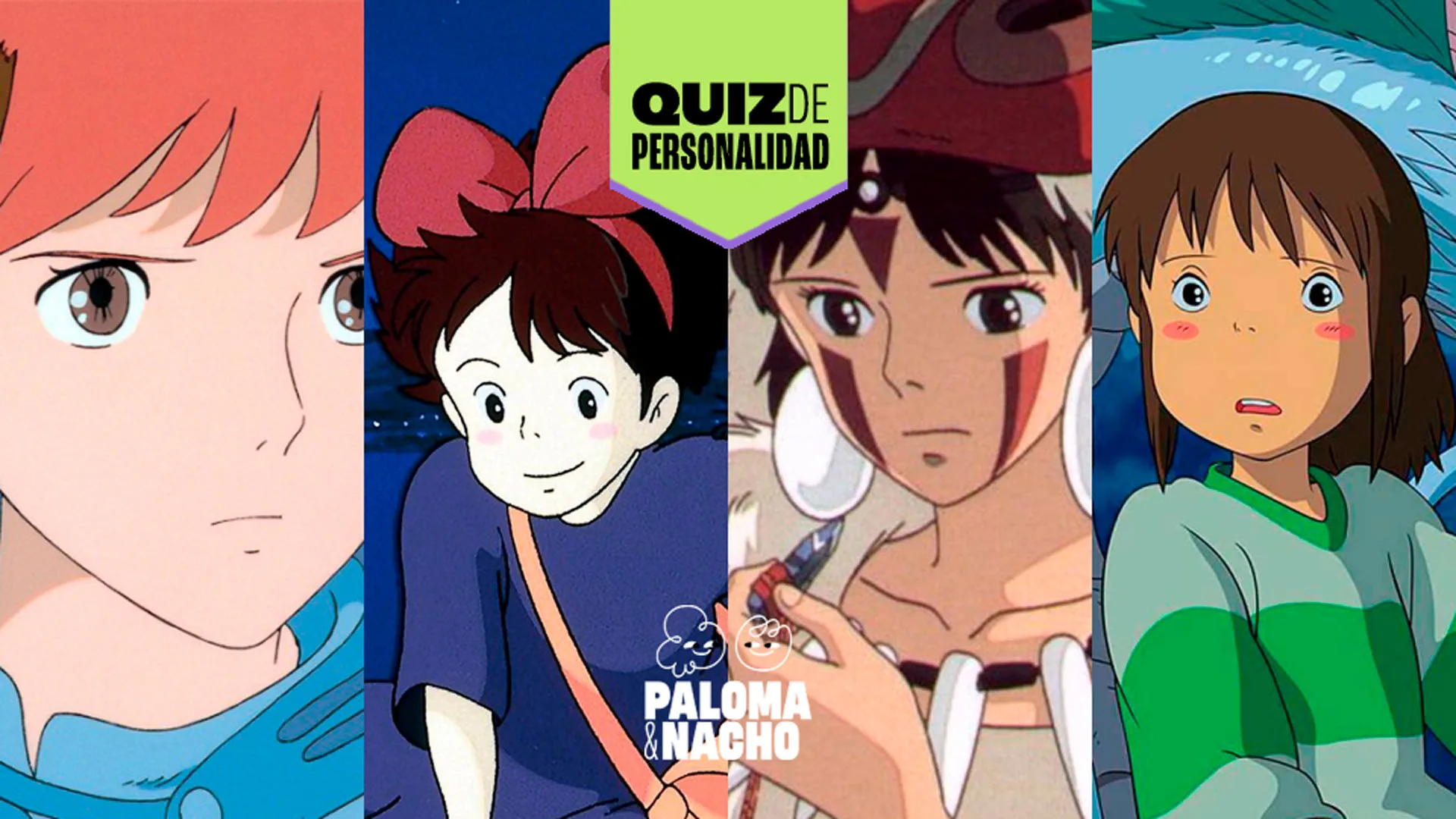Quiz: Qué personaje de Miyazaki eres