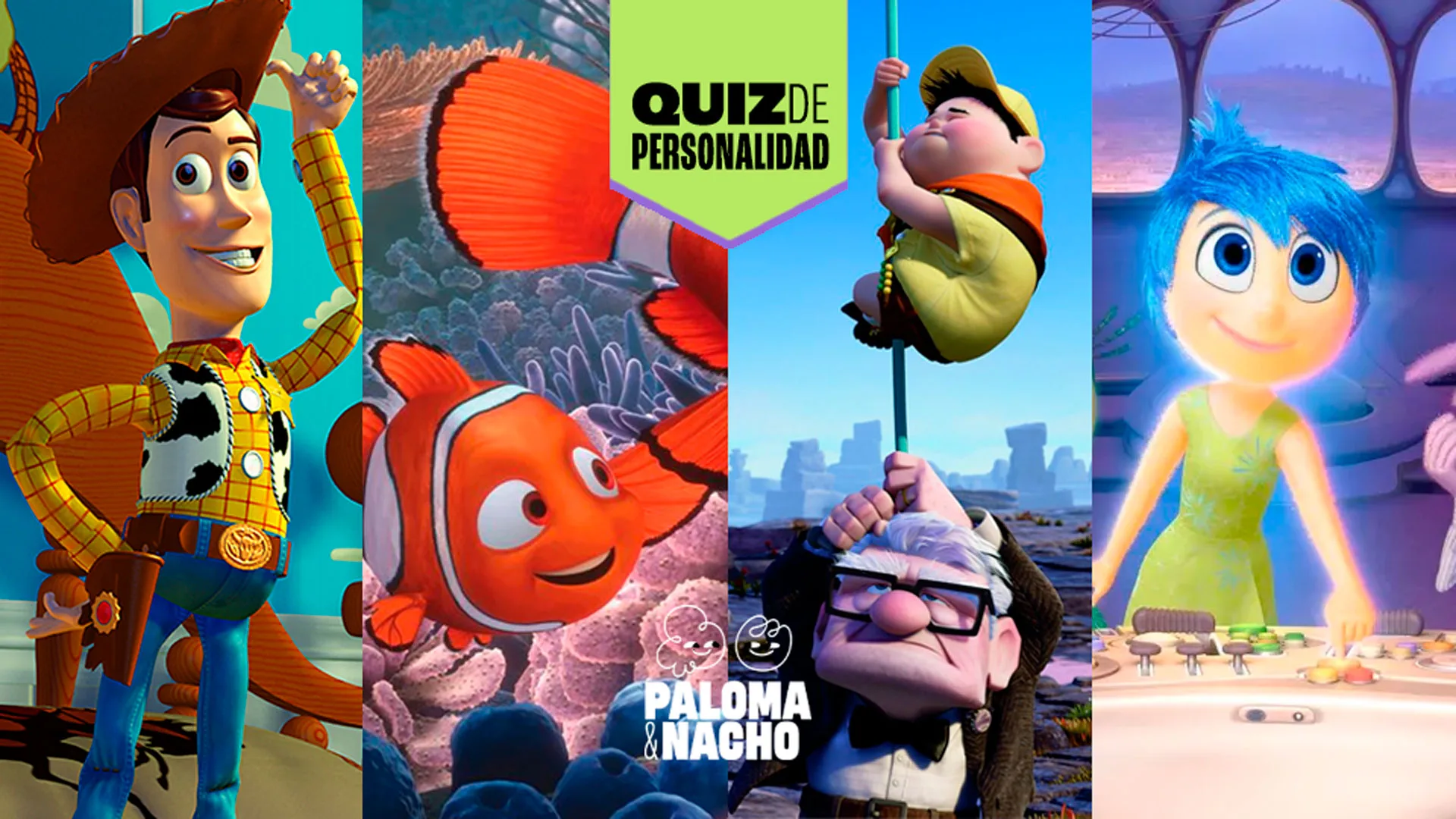 Quiz: ¿Qué película de Pixar te representa?