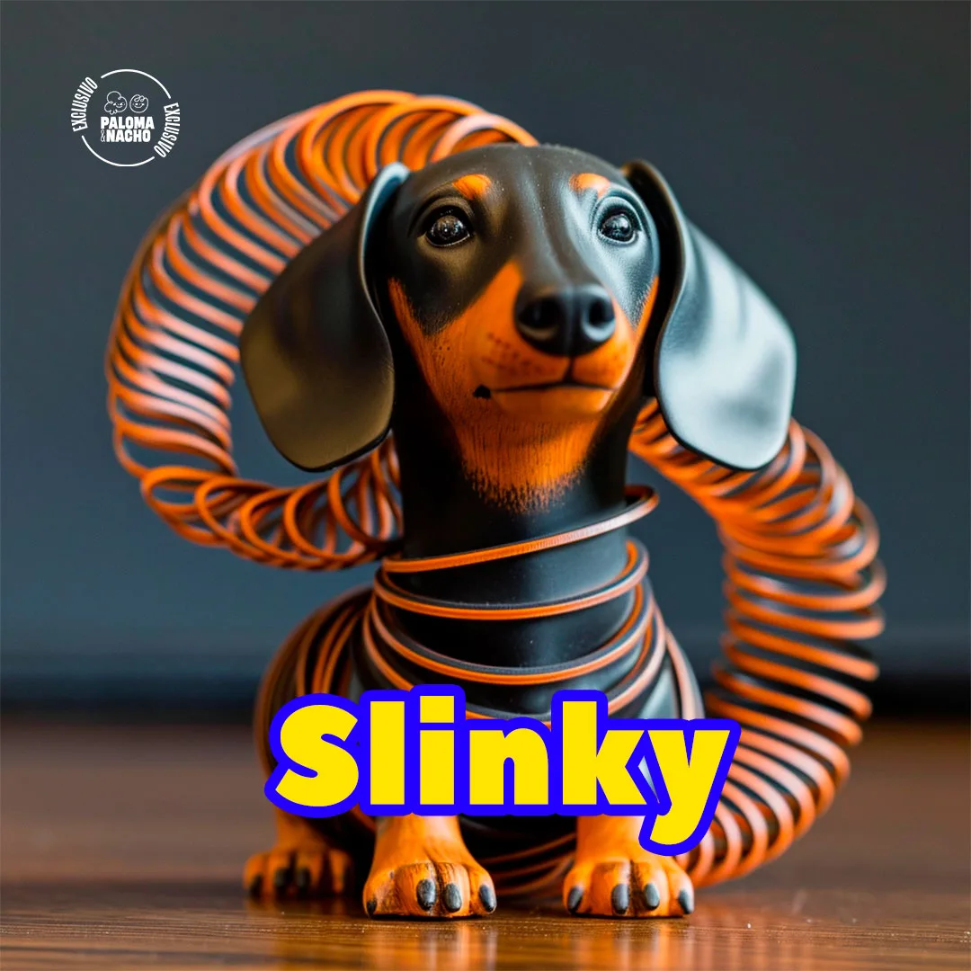 Slinky - Perritos del cine si fueran reales (IA)