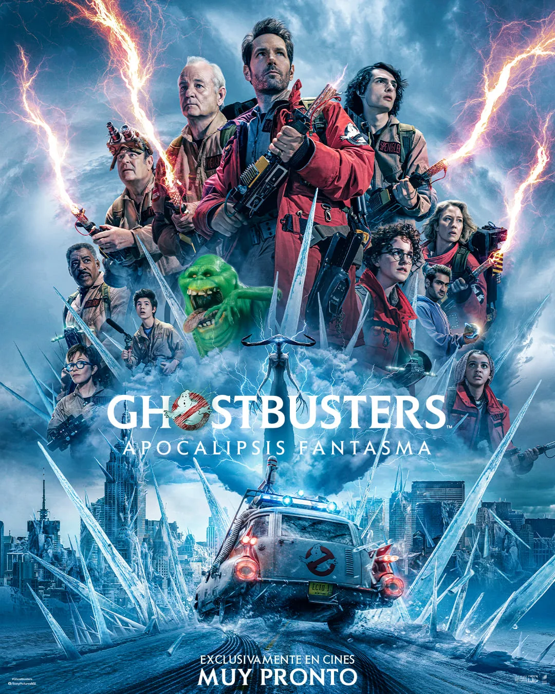 Ghostbusters Apocalipsis fantasma póster película