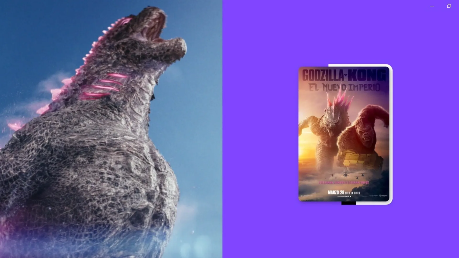 Godzilla y Kong El nuevo imperio película estreno