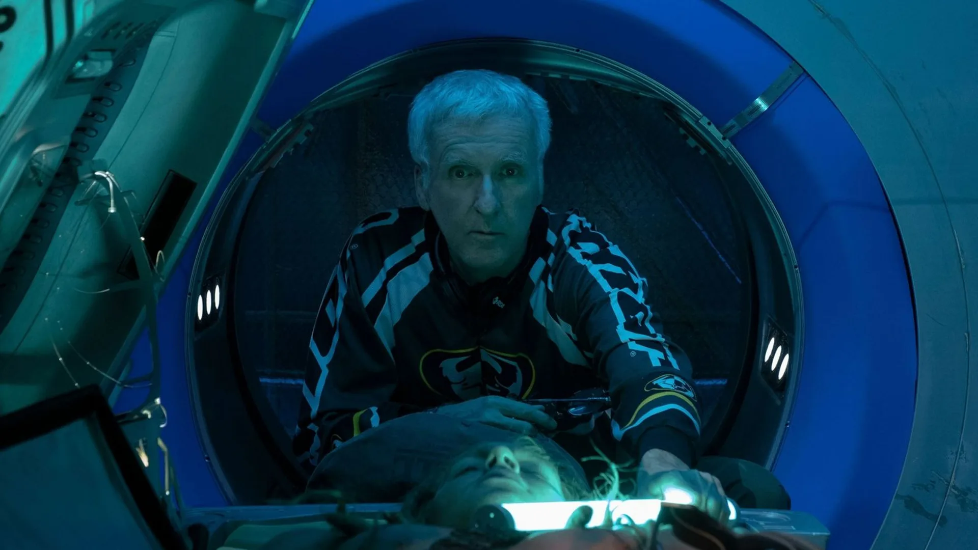 James Cameron dirigiendo Avatar