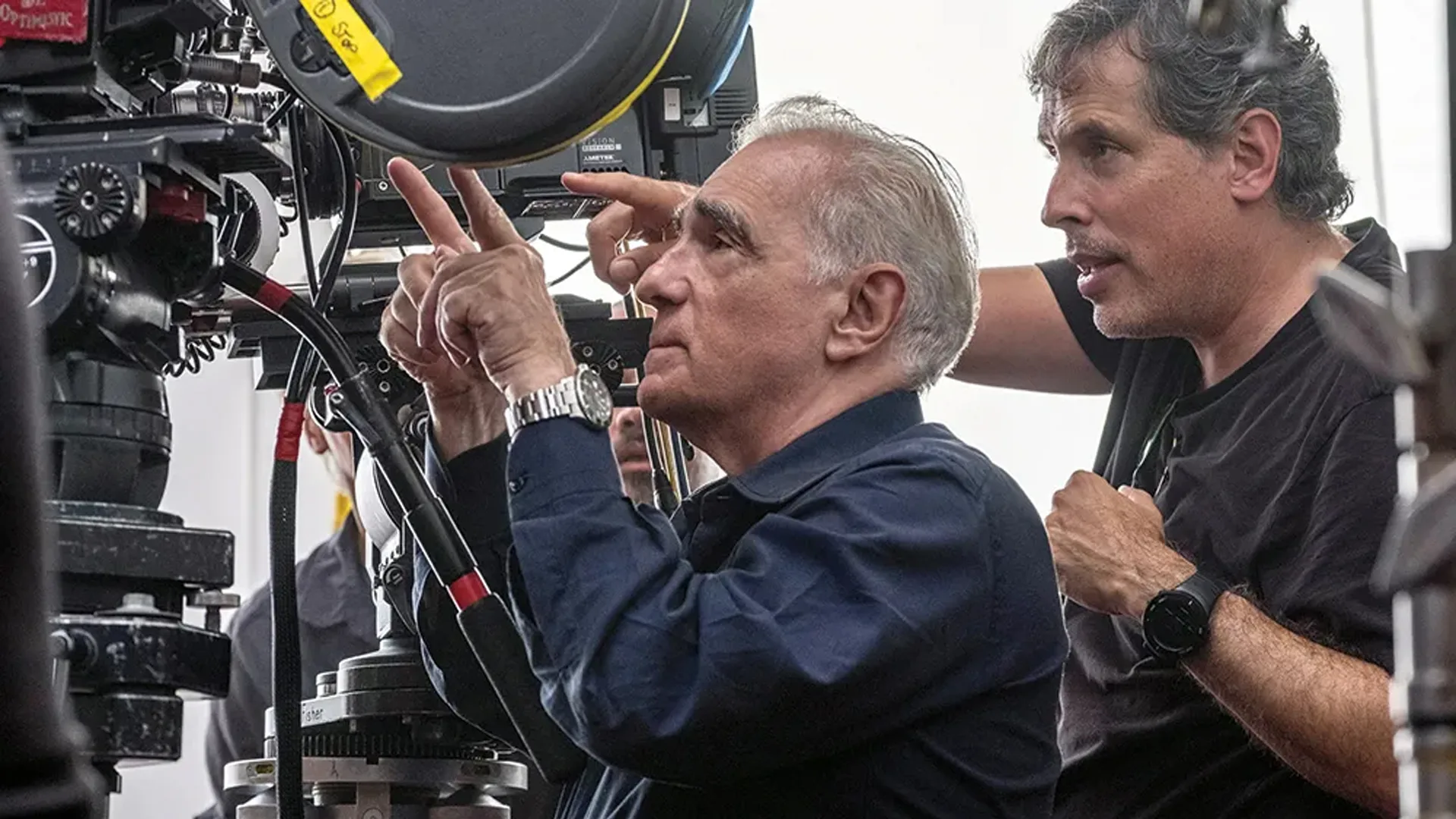Scorsese dirigiendo una película