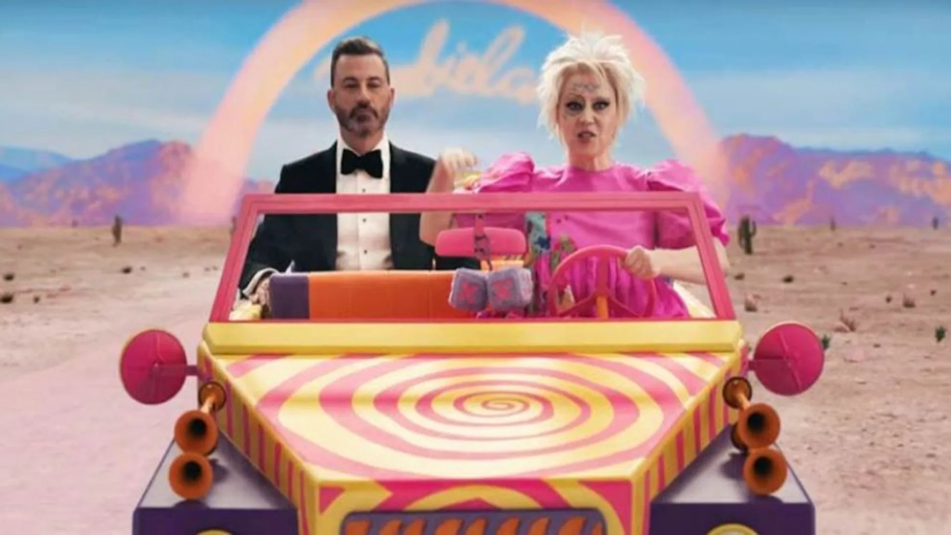 Jimmy Kimmel y Barbie rarita comercial 