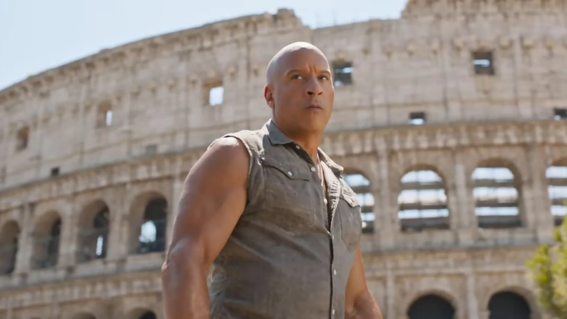 Vin Diesel en Roma.