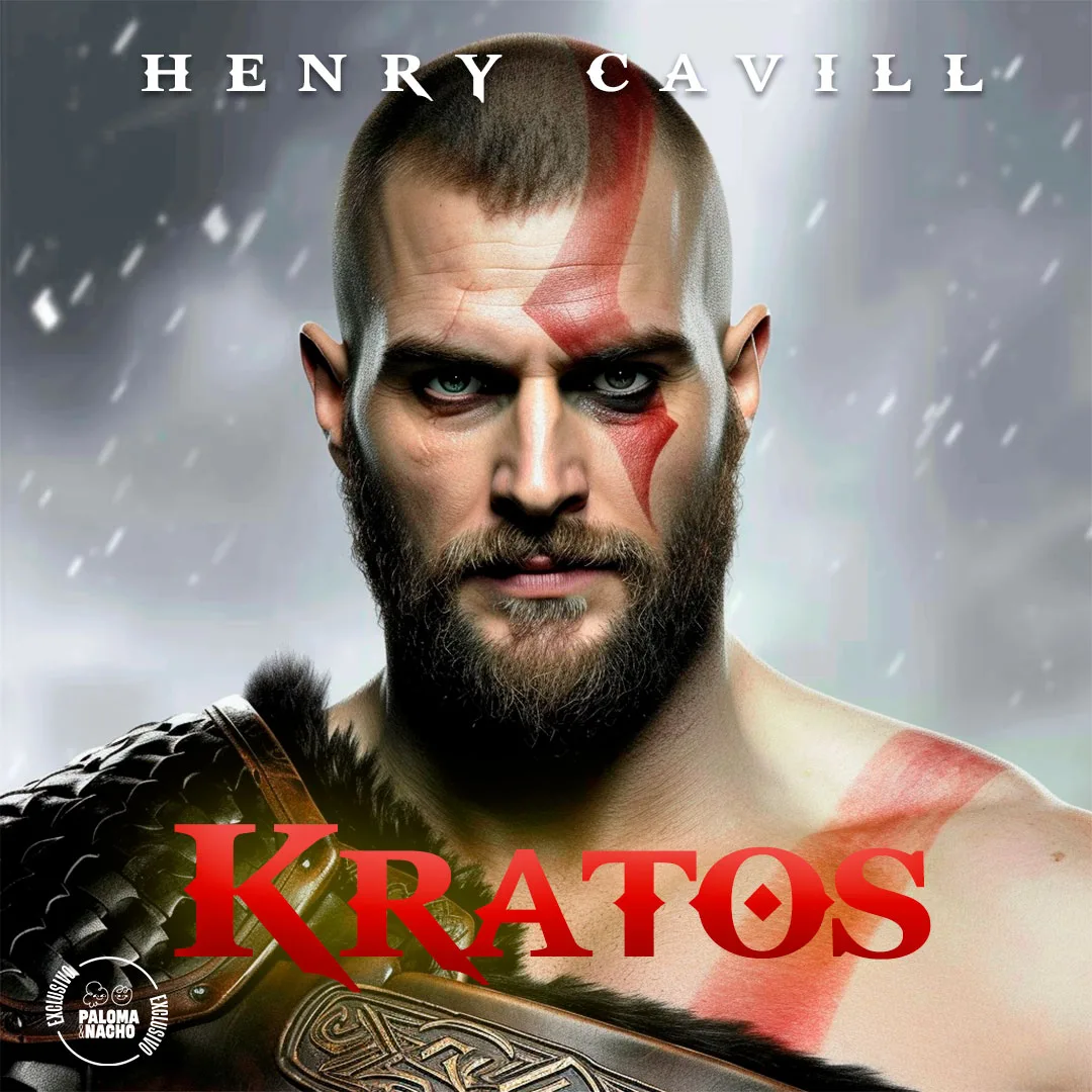 Henry Cavill como personajes de videojuegos (God od War)
