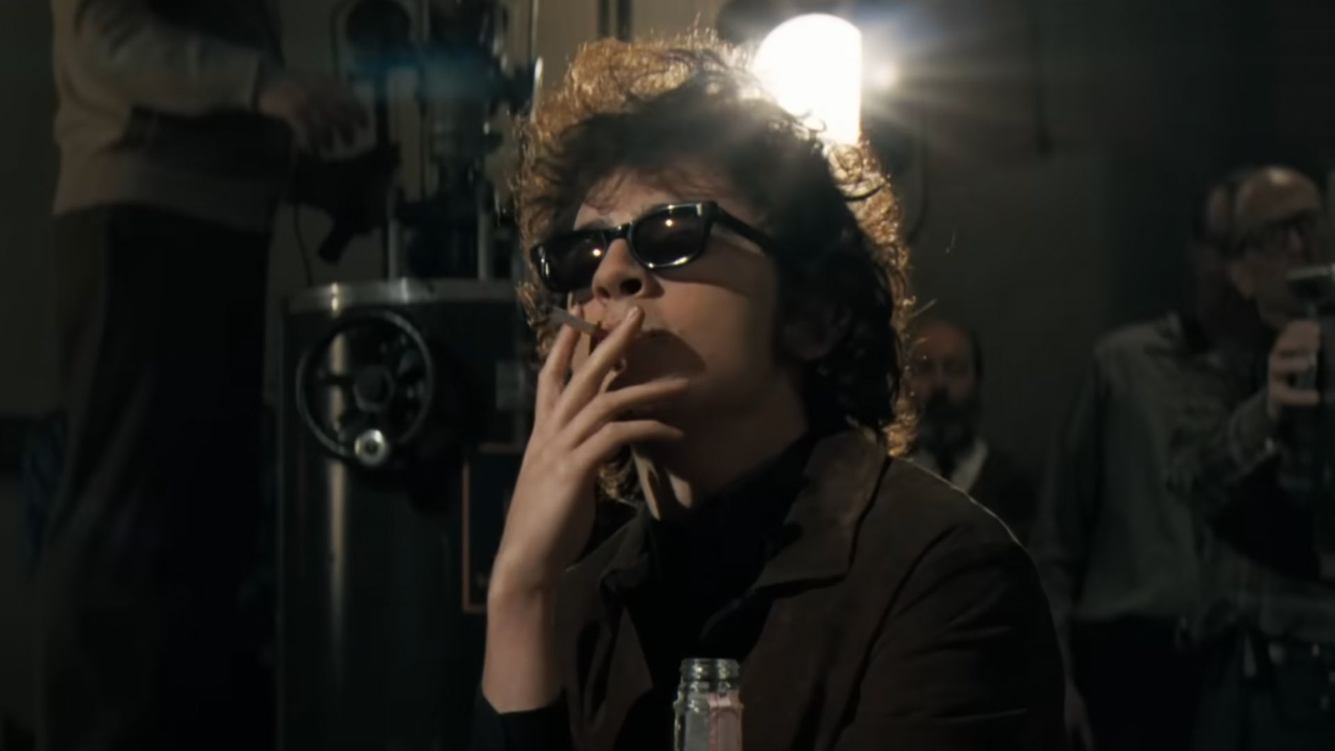 Timothée Chalamet como Bob Dylan para la biopic