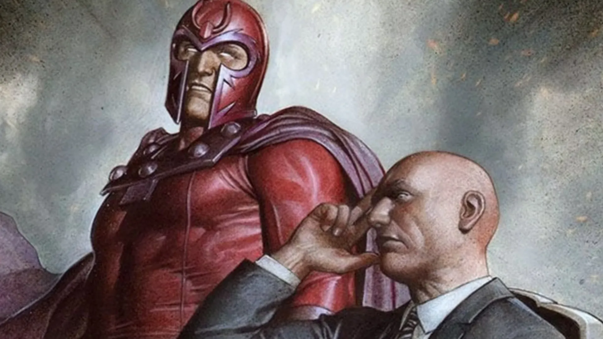 Magneto y Charles Xavier.