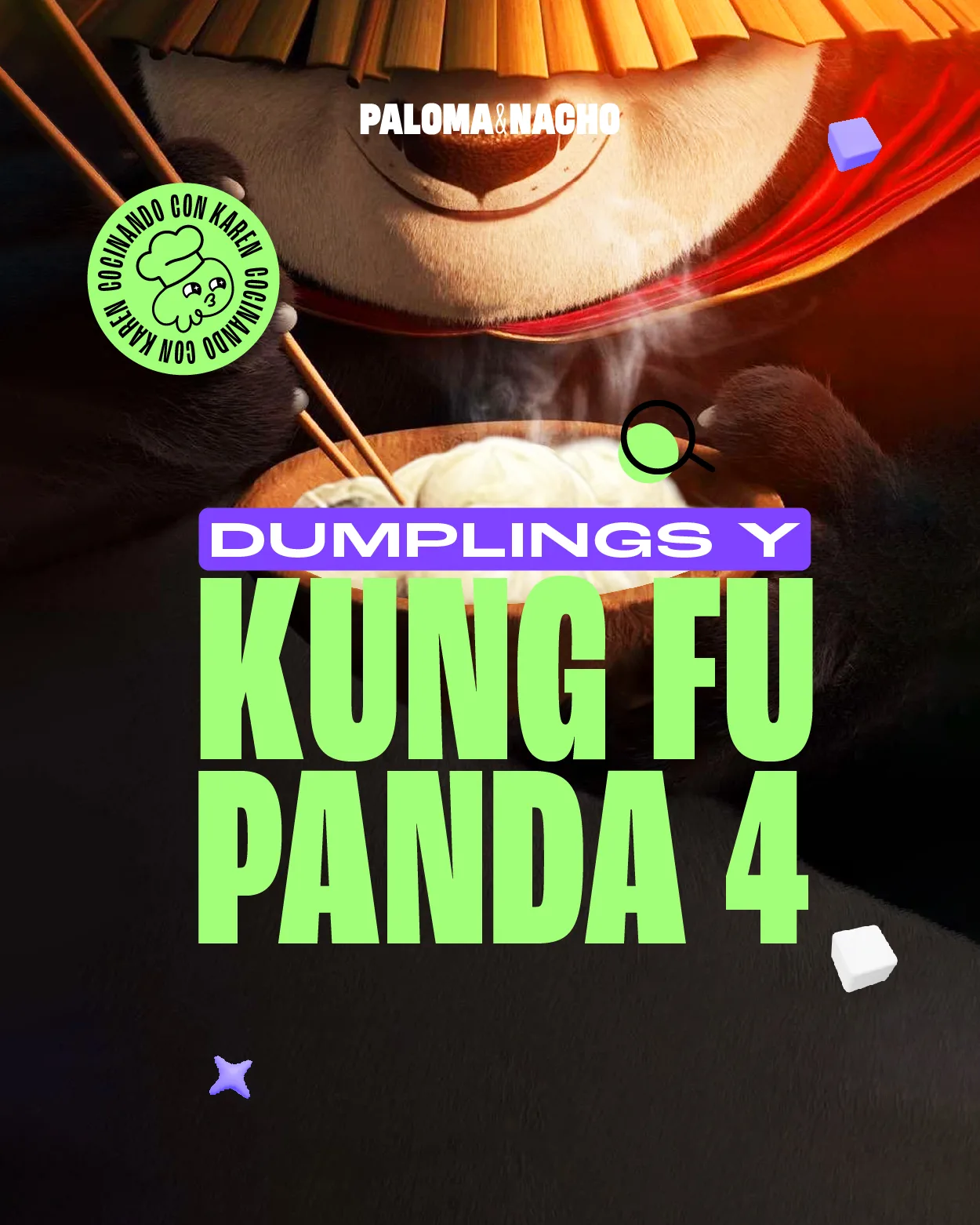 Kung Fu Panda 4 dumplings chinos