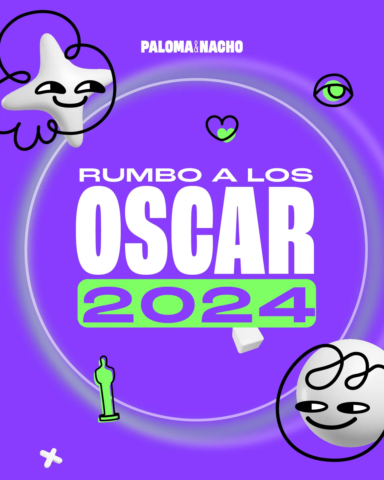 Recuento de nominados y nominadas Oscar 2024