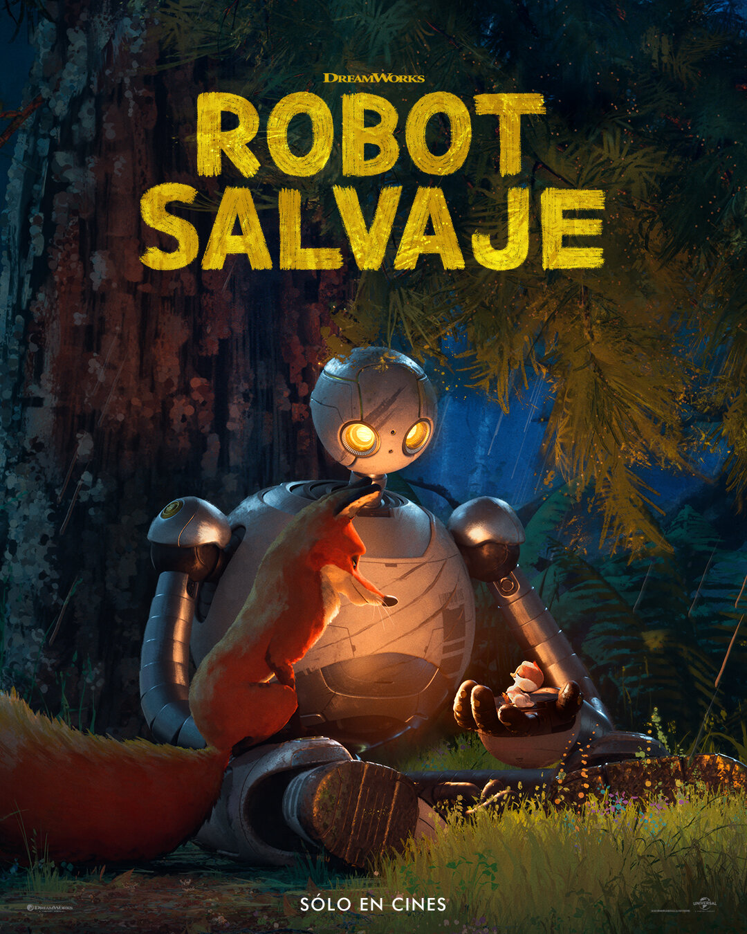 Robot Salvaje póster película