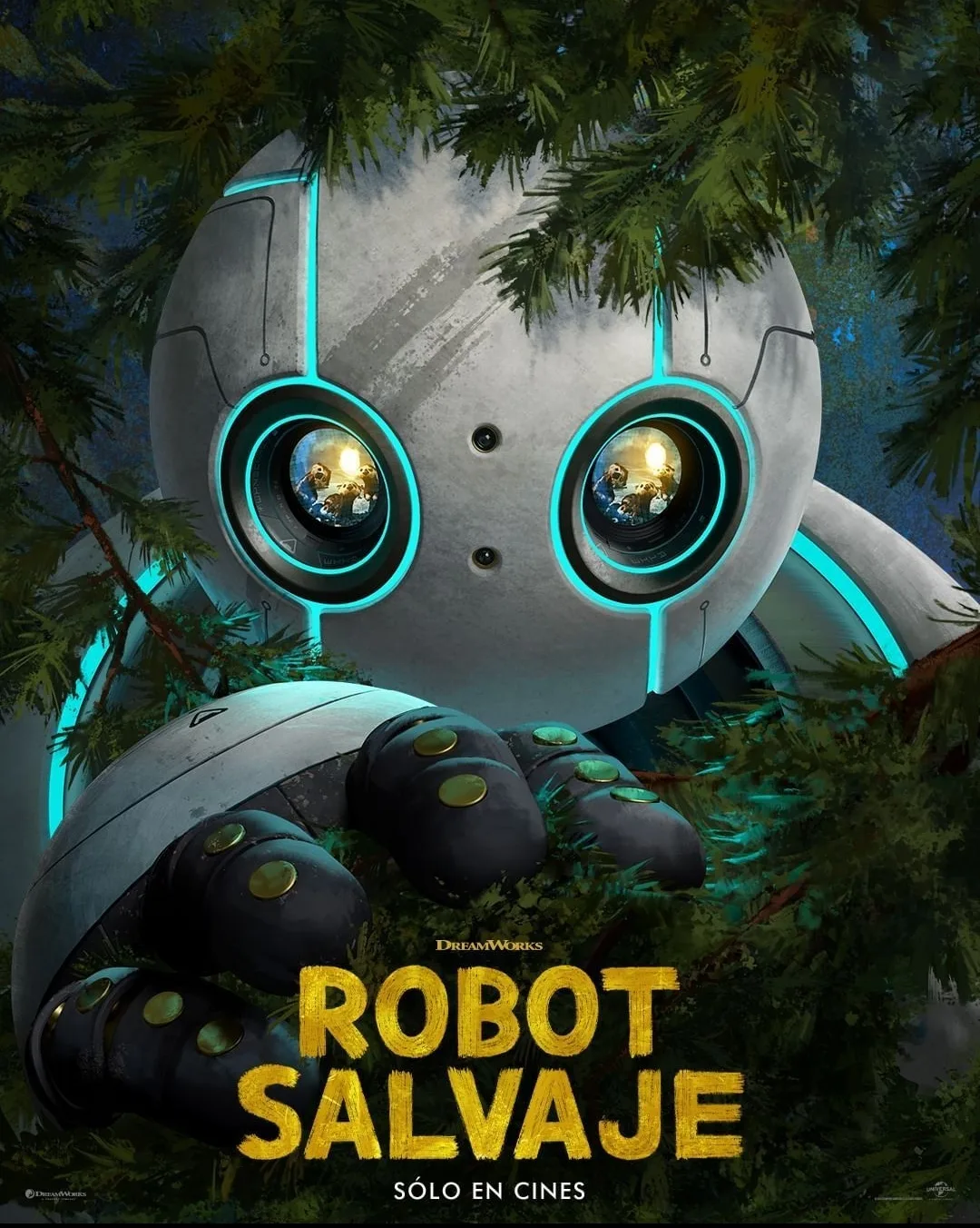 Robot salvaje película póster