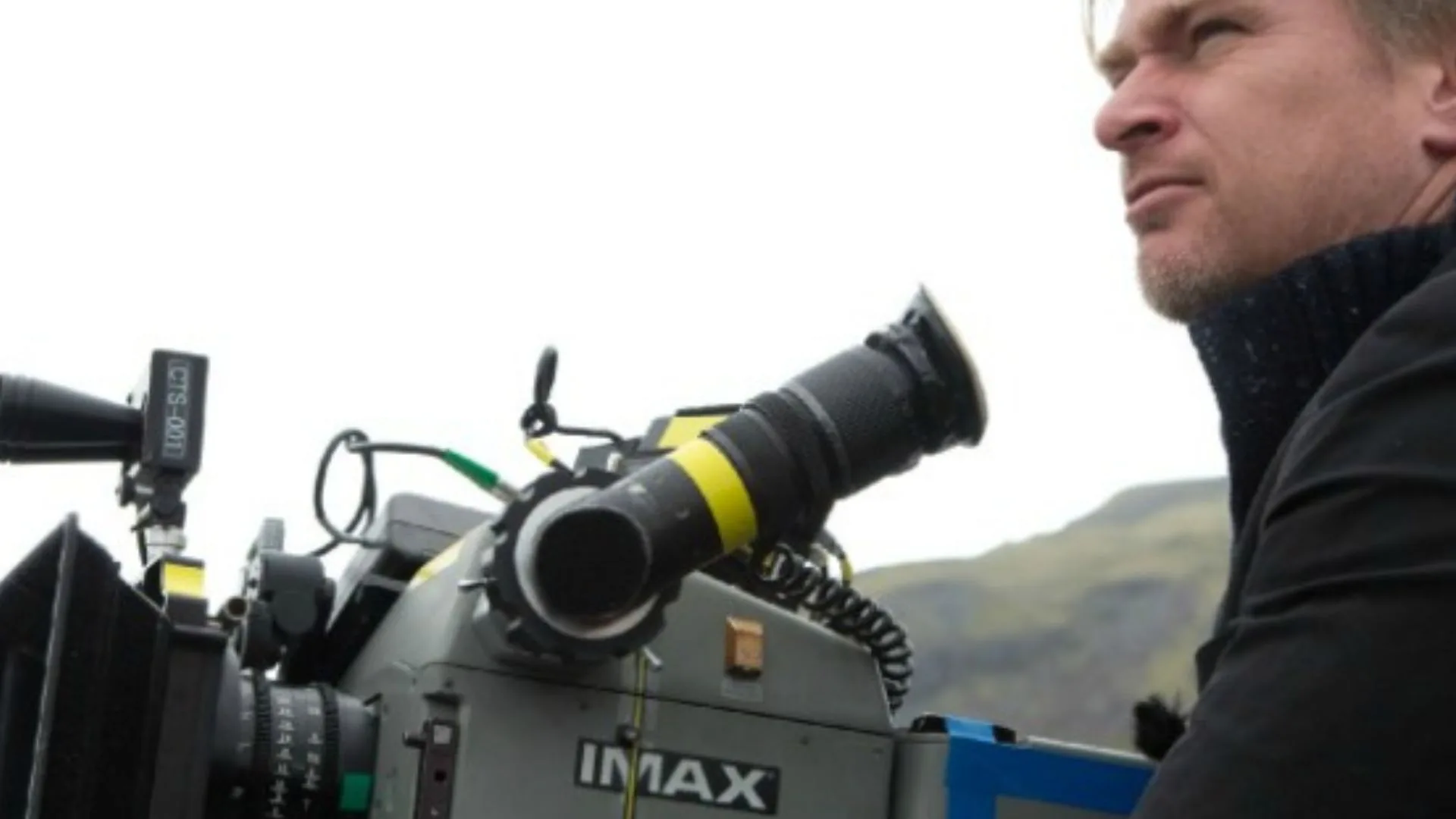 Christopher Nolan filmando Interestelar