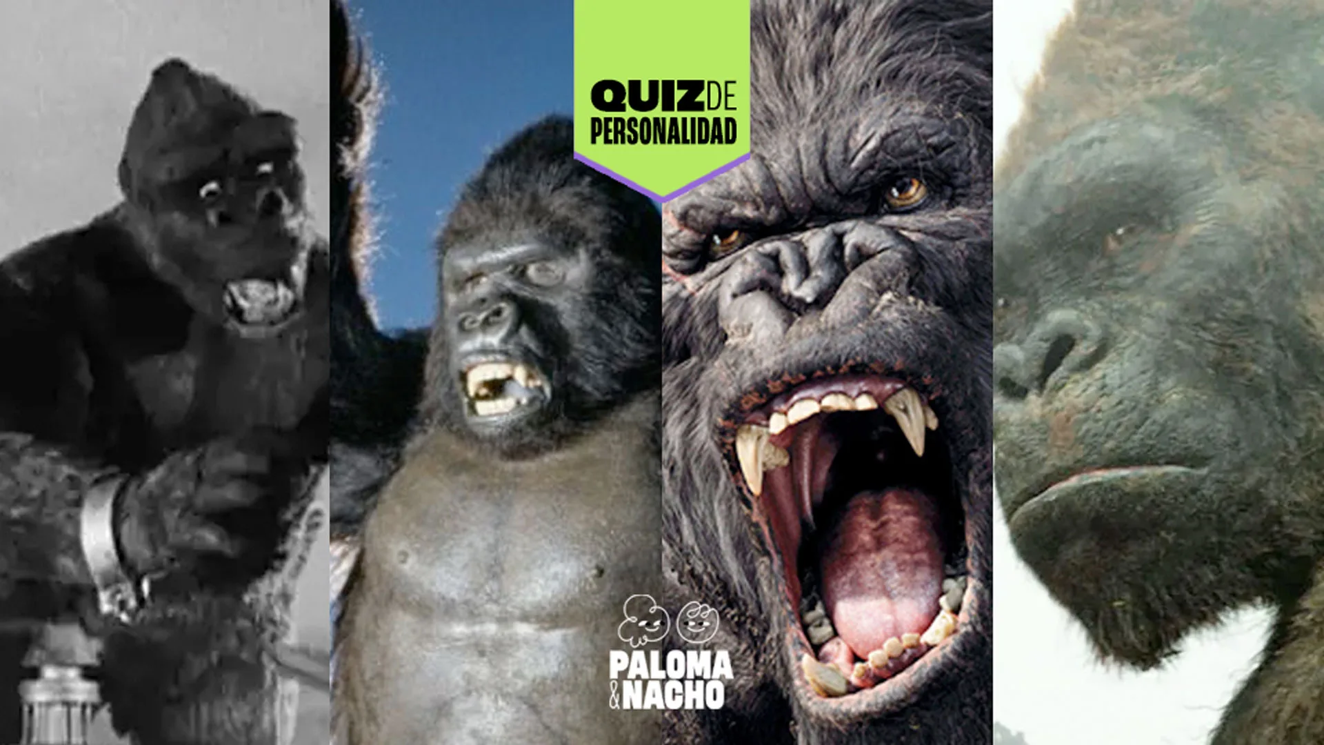 Quiz: ¿Qué versión de King Kong te representa mejor