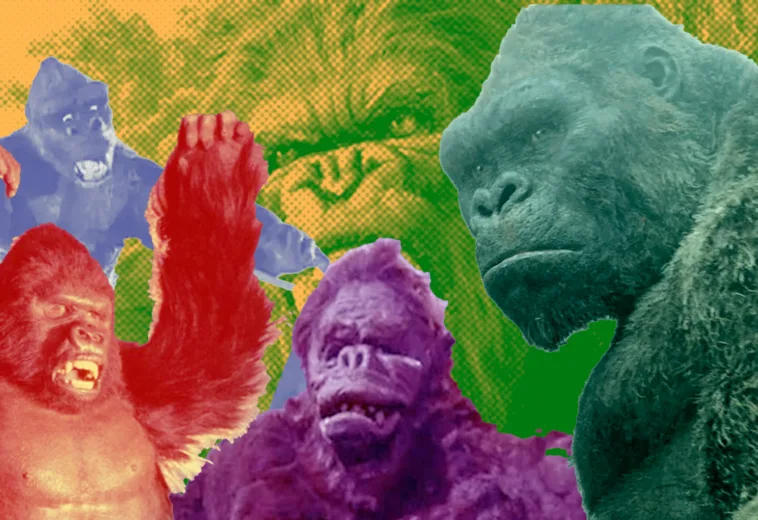 Estas son las diferentes versiones de King Kong en el cine