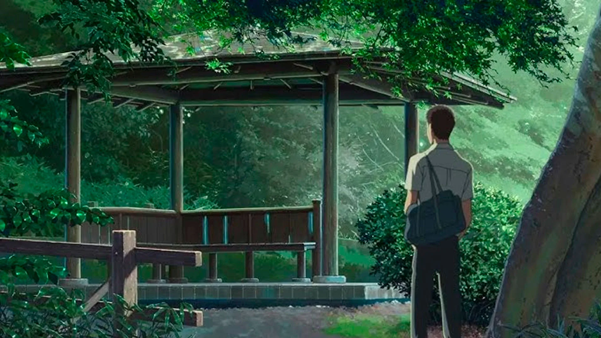 Películas de Makoto Shinkai: El Jardín de las palabras