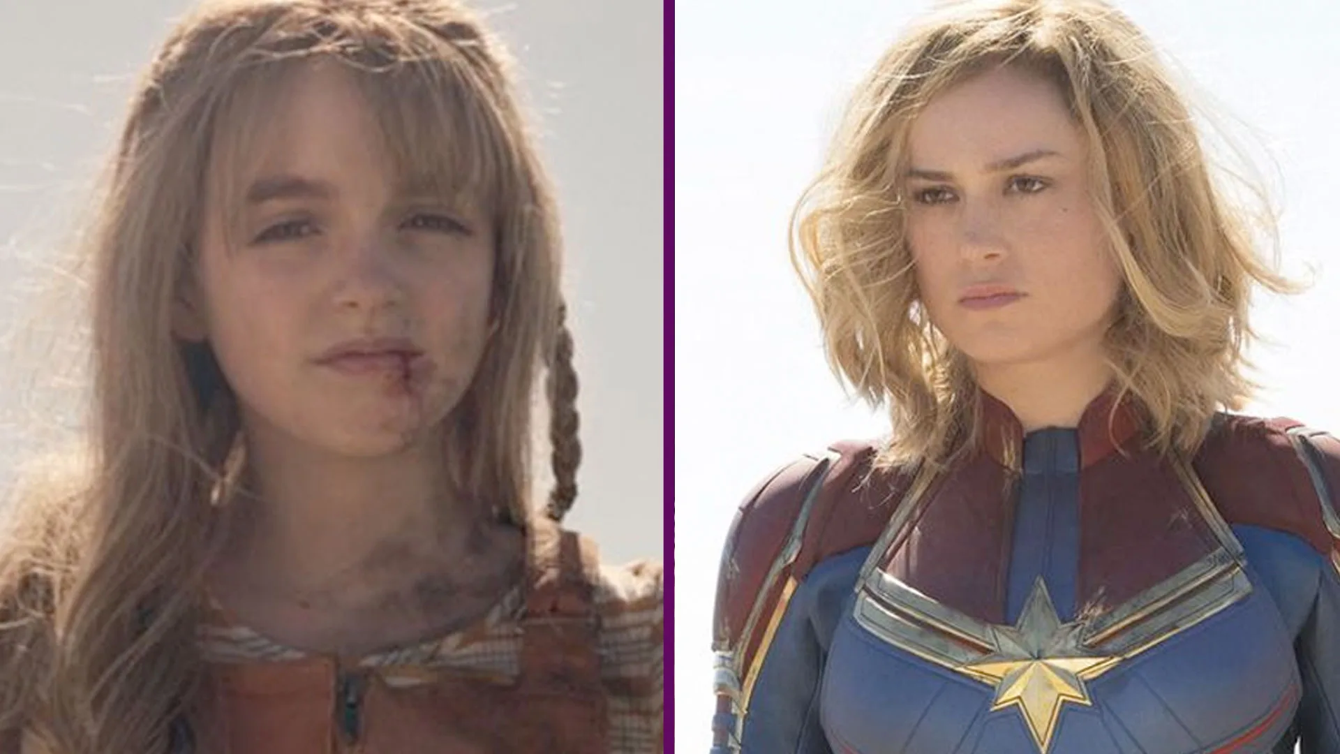 McKenna Grace como la versión joven de Brie Larson en "Captain Marvel"